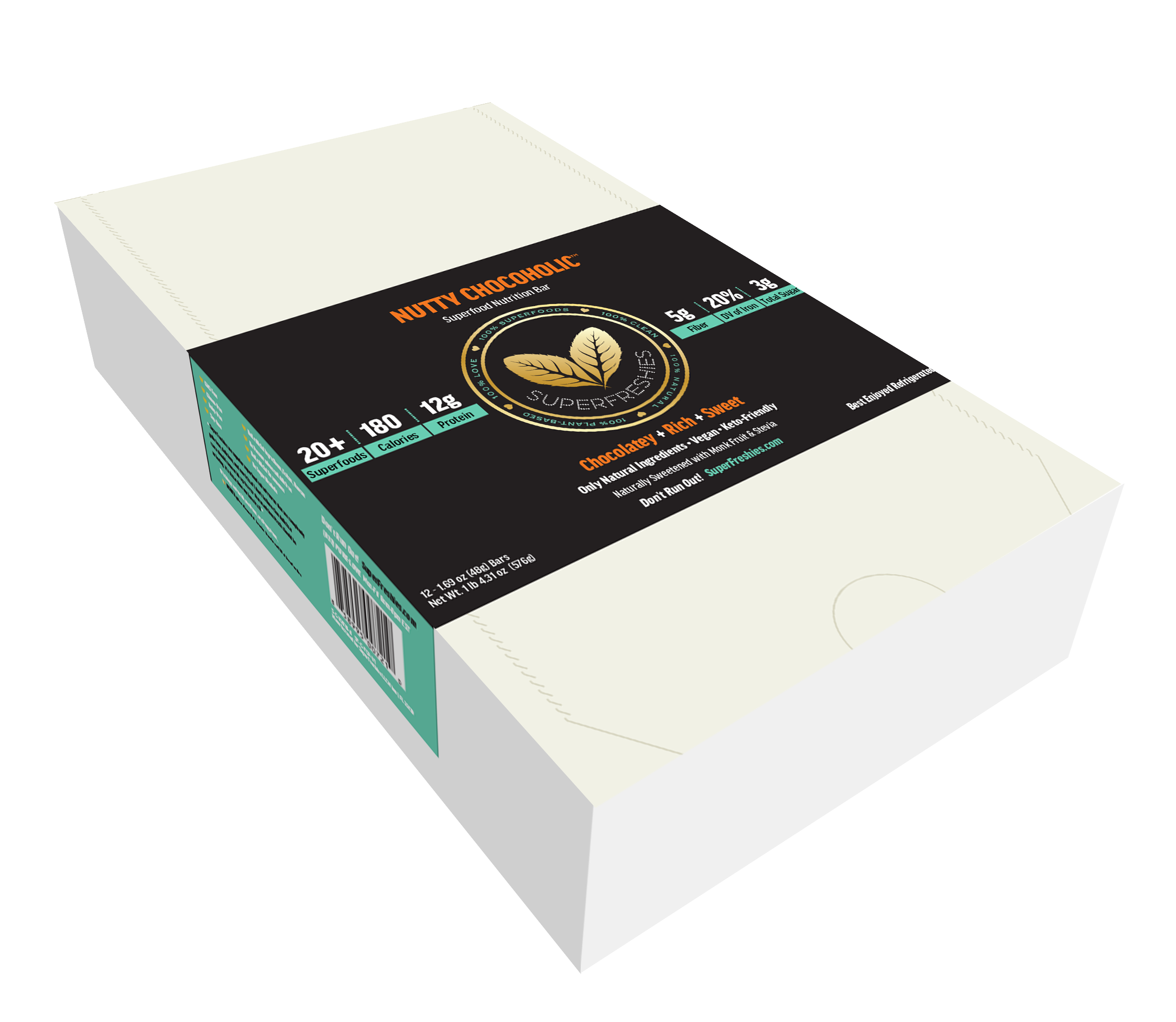Nutty Chocoholic™ Superfood Nutrition Bars