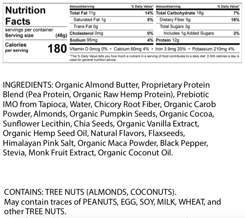 Nutty Chocoholic™ Superfood Nutrition Bars